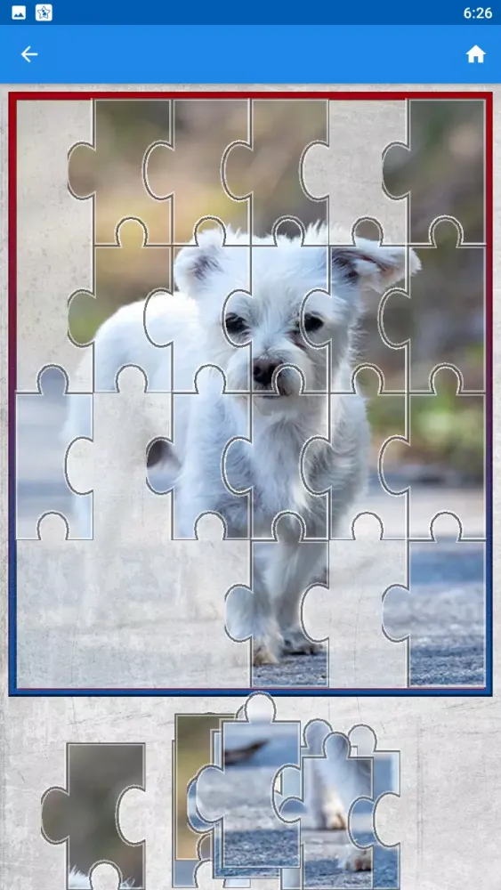 Dog Jigsaw Puzzle Game Ekran Görüntüleri