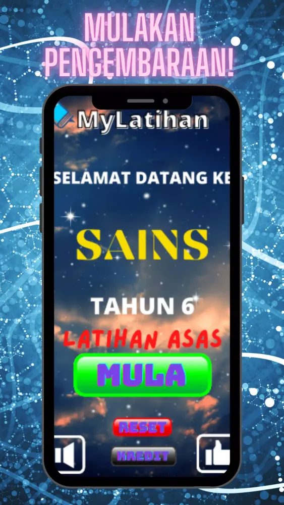 Capturas de tela do MyLatihan - Sains Tahun 6