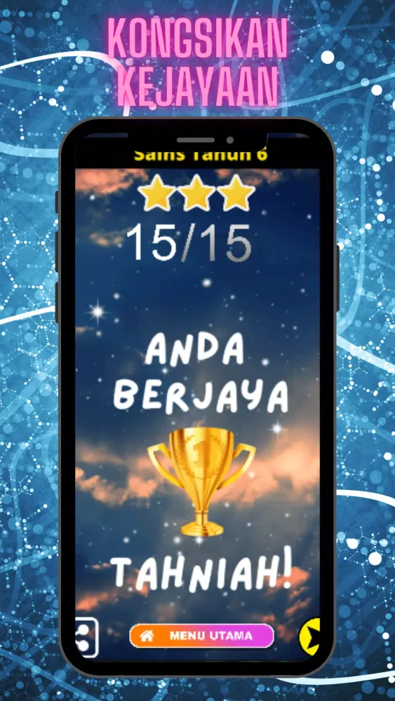 Capturas de tela do MyLatihan - Sains Tahun 6