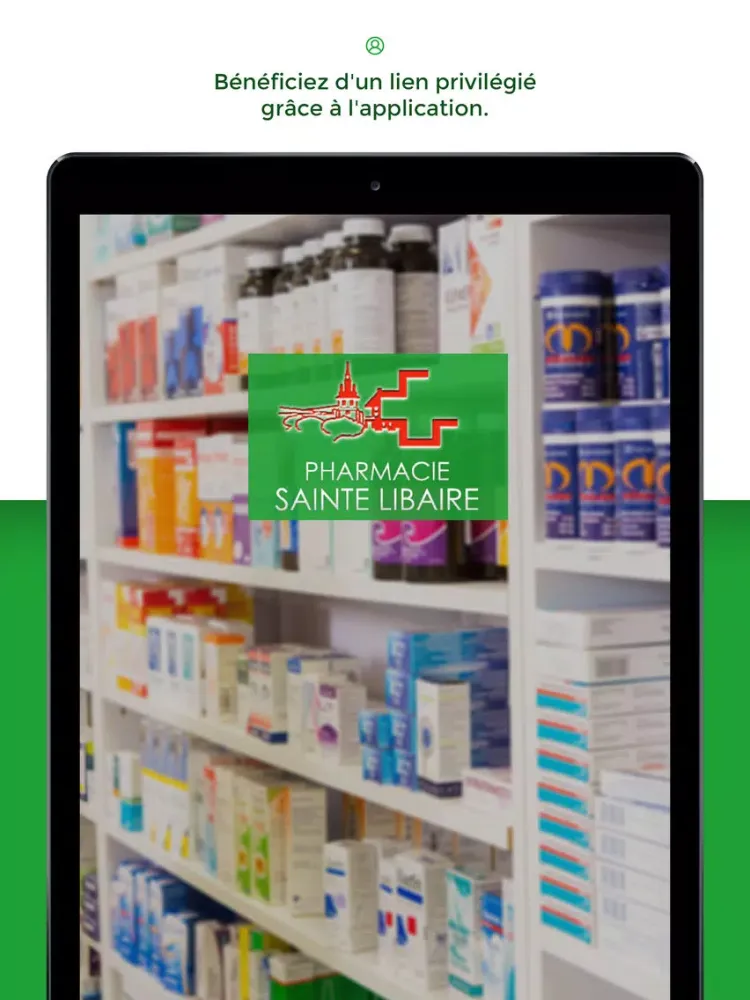 Pharmacie Sainte Libaire iPad  スクリーンショット