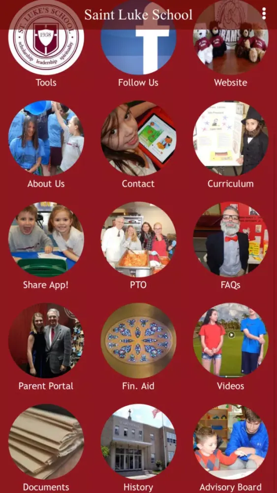Capturas de tela do (Saint Luke's School)