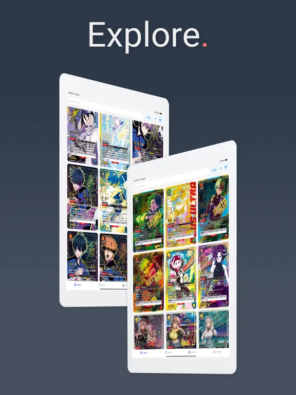Captures d'écran de Deck Builder for Union Arena iPad 