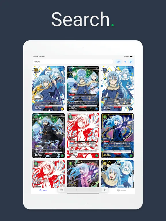 Captures d'écran de Deck Builder for Union Arena iPad 