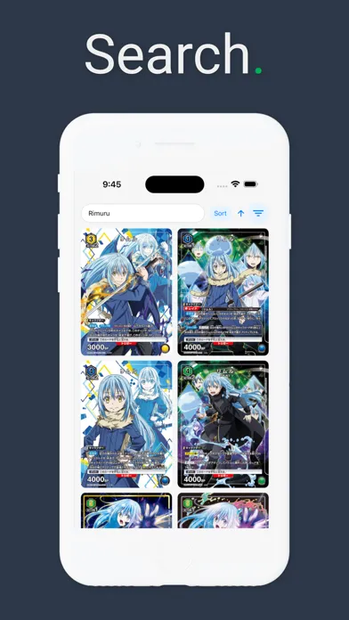 Captures d'écran de Deck Builder for Union Arena