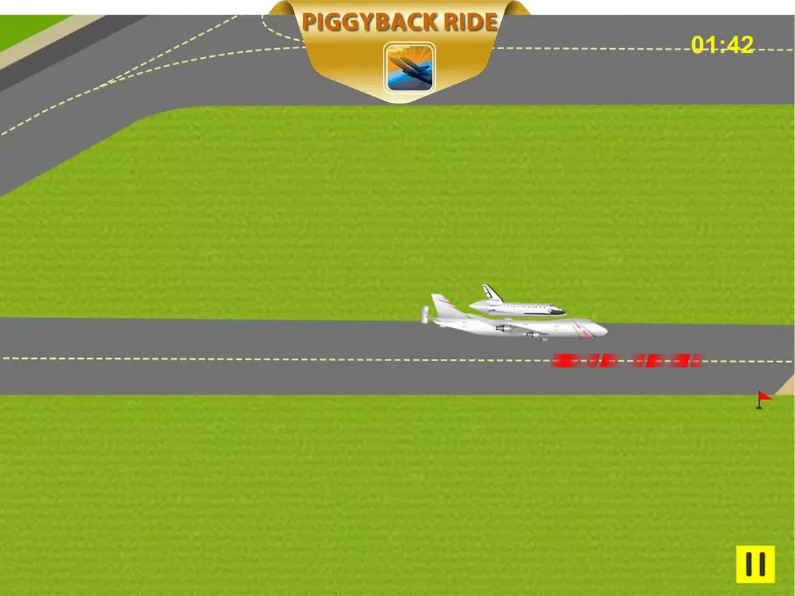 تصاویر Piggyback Ride – space shuttle super safe landing pilot iPad 