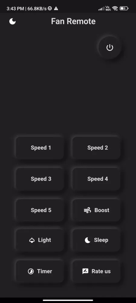 Скриншоты Atomberg Fan Remote