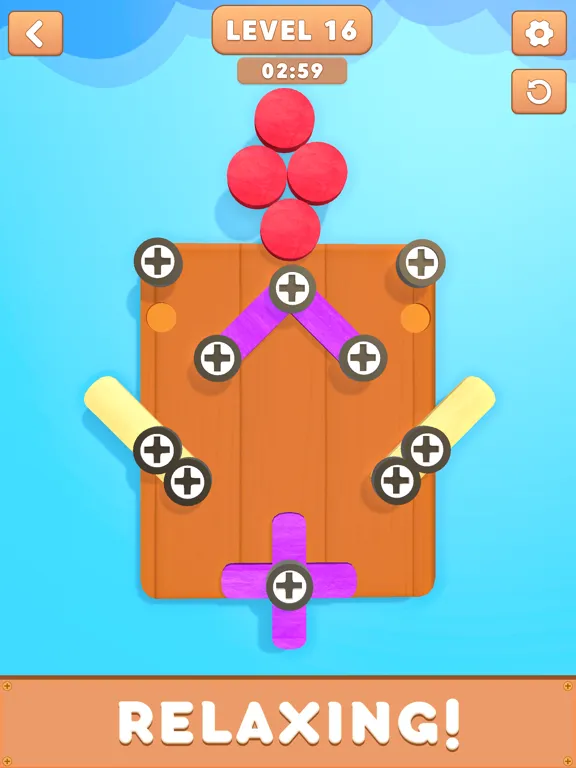 Nuts & Bolts: Screw Pin Puzzle iPad 应用截图