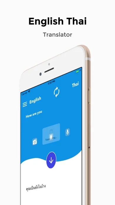 Captures d'écran de Translator English Thai