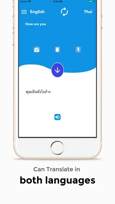 Captures d'écran de Translator English Thai