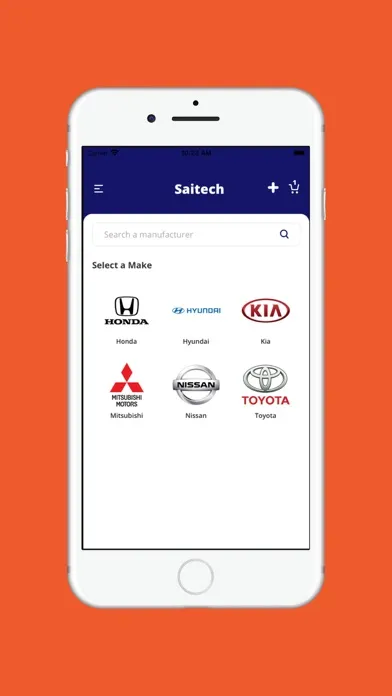 Tangkapan skrin Saitech Auto Spare Parts