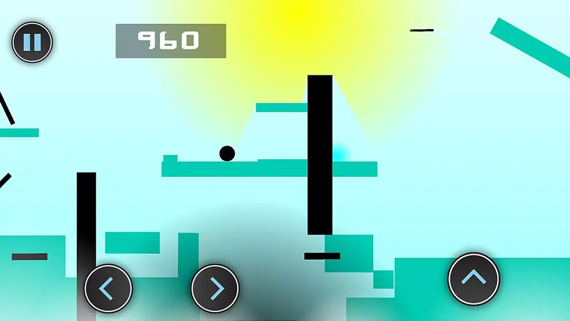 Screenshot di Don't touch the black bar