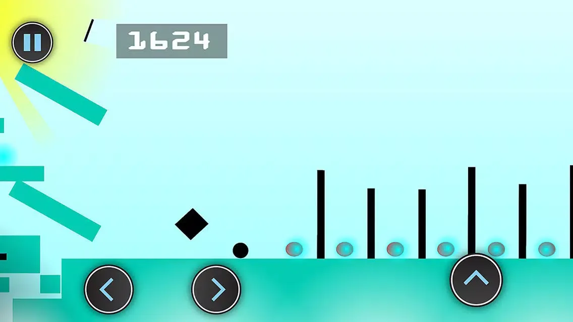 Screenshot di Don't touch the black bar