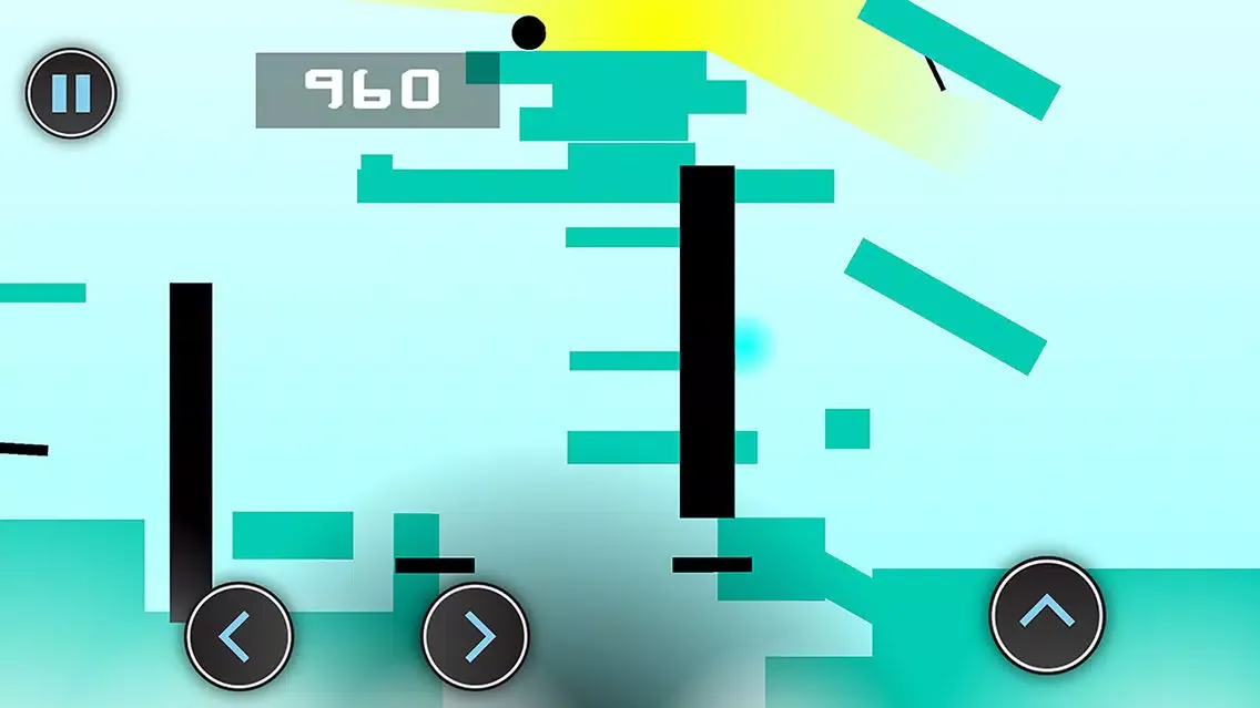 Screenshot di Don't touch the black bar