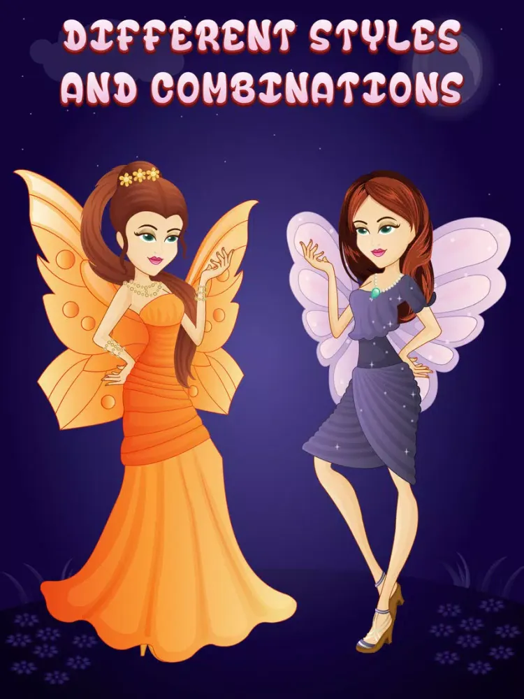 Fairy Princess Salon - Fantasy Fashion Dress Up for Girls iPad  Screenshots