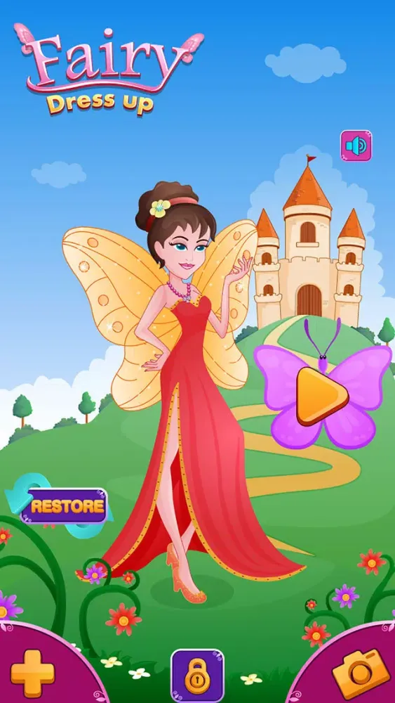 Fairy Princess Salon - Fantasy Fashion Dress Up for Girls Screenshots
