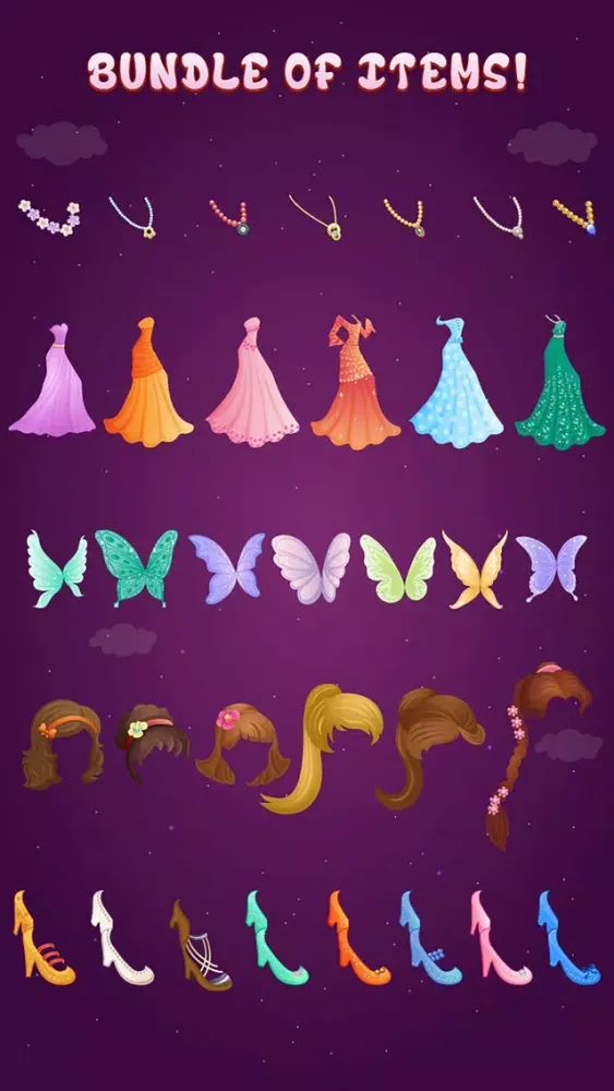 Fairy Princess Salon - Fantasy Fashion Dress Up for Girls Screenshots