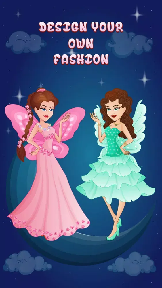 Fairy Princess Salon - Fantasy Fashion Dress Up for Girls Screenshots