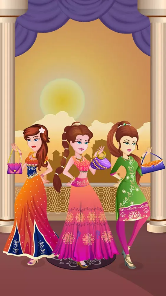 Zrzuty ekranu Indian fashion dress up Hindi fantasy Princess edition for FREE