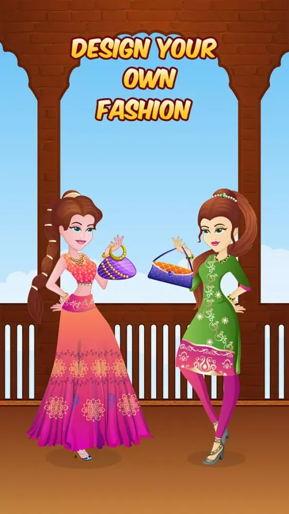 Zrzuty ekranu Indian fashion dress up Hindi fantasy Princess edition for FREE