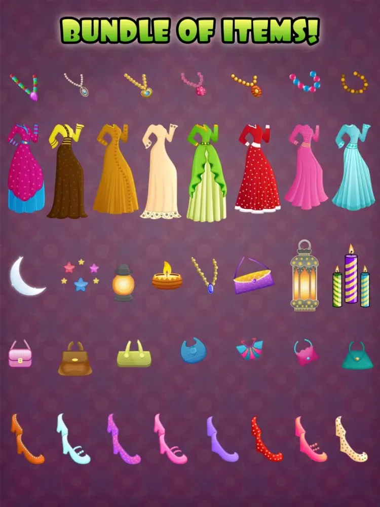 Muslim Girl Dress up : Arab Princess Dressing iPad 應用截圖