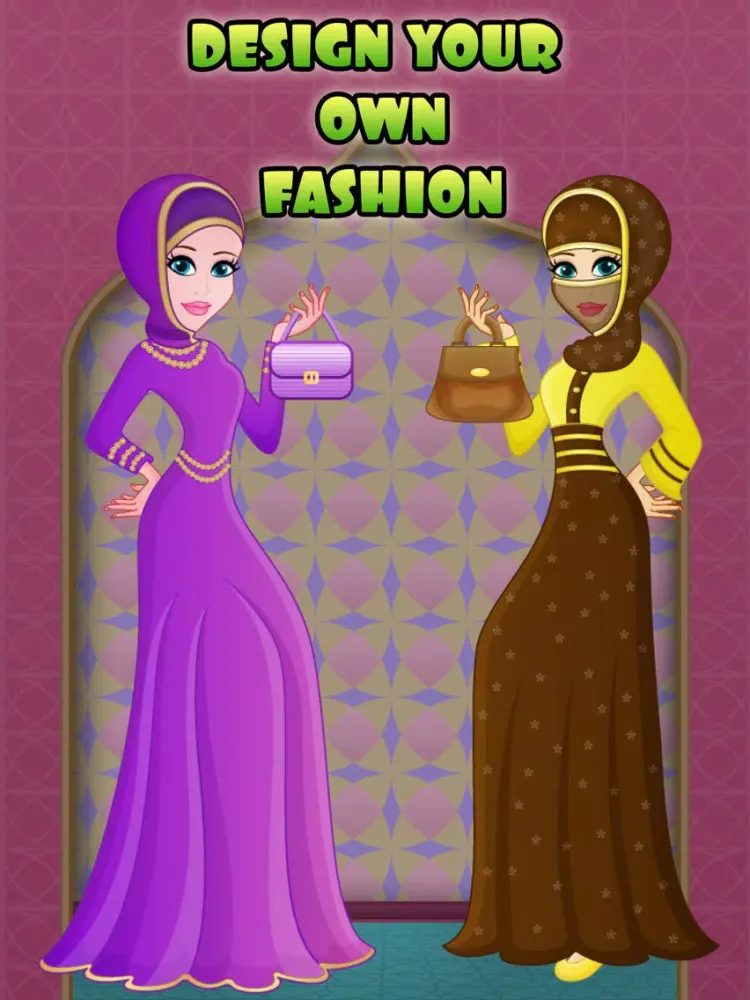 Muslim Girl Dress up : Arab Princess Dressing iPad 應用截圖