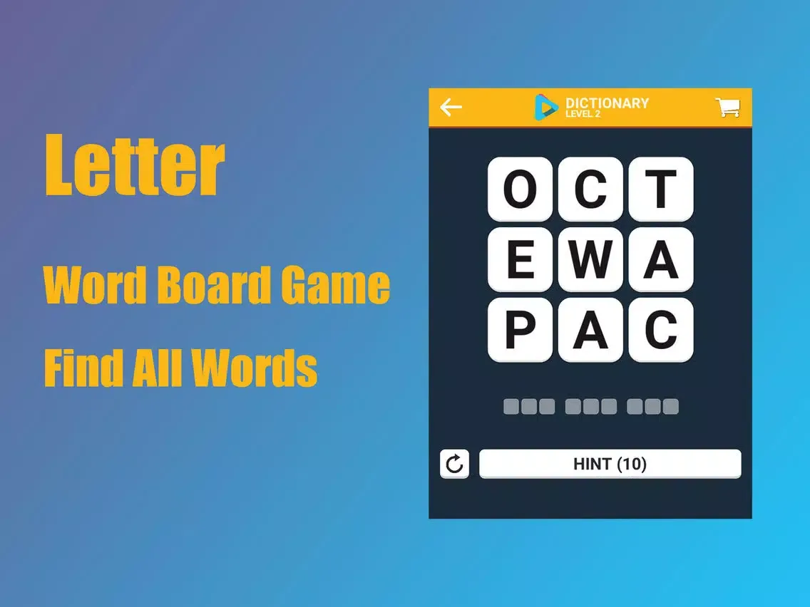 Письмо - настольная игра Word iPad  Screenshots