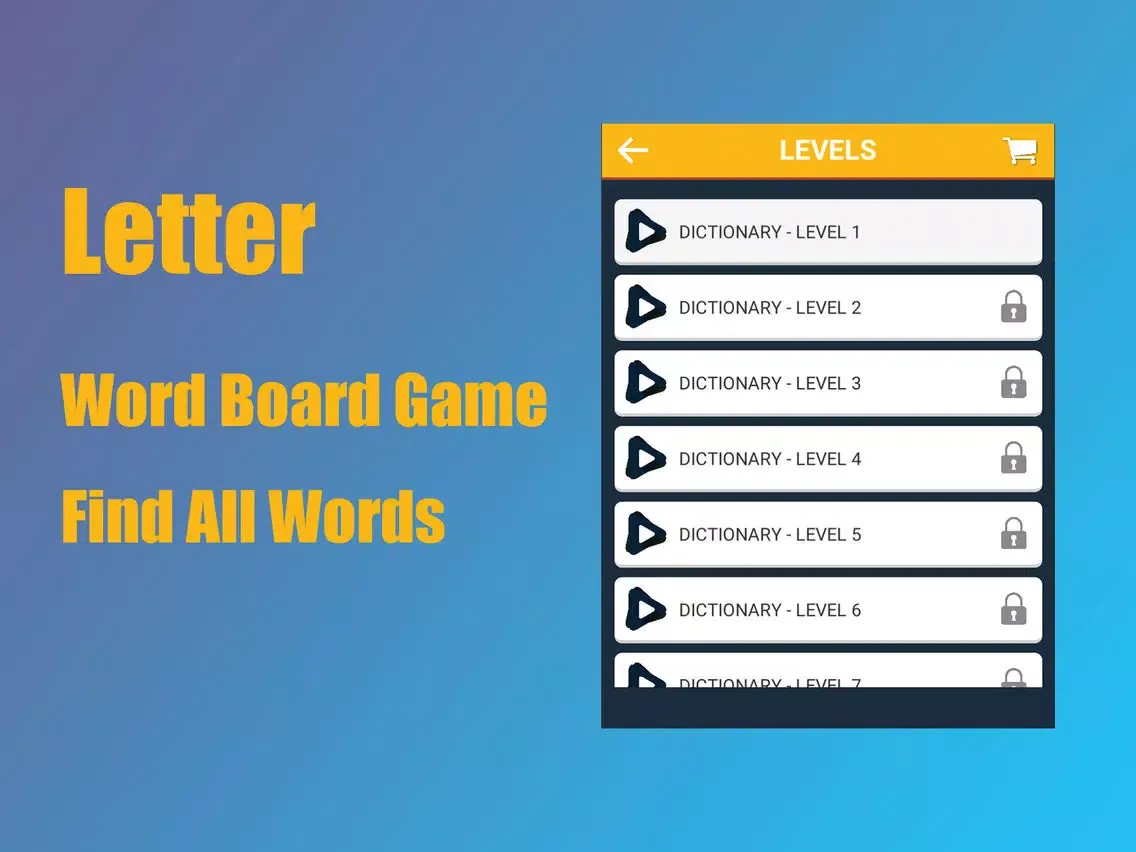 Письмо - настольная игра Word iPad  Screenshots