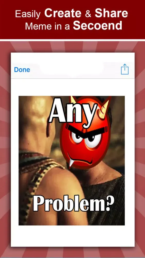 Tangkapan skrin Meme Rage Face - Lol Meme Maker & Trollface Insta Meme Factory