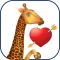 Giraffe Cam- Baby Giraffe Stickers