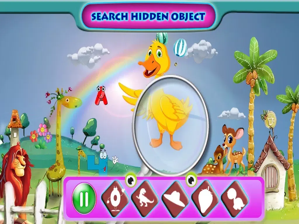 Finding Hidden Alphabets: Search Secret Numbers & Mysteries Object Games iPad  Ekran Görüntüleri