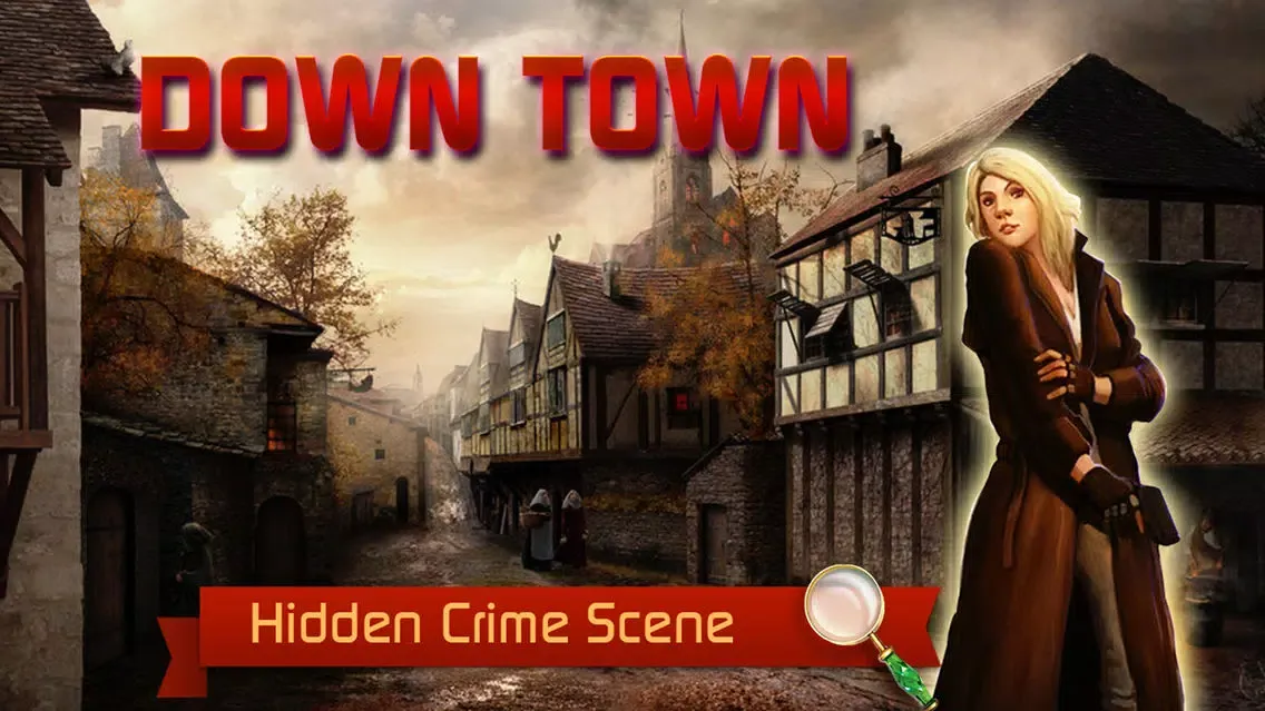 Tangkapan skrin Downtown Crime Scene: Find Hidden Murder Mystery & Solve Criminal Case