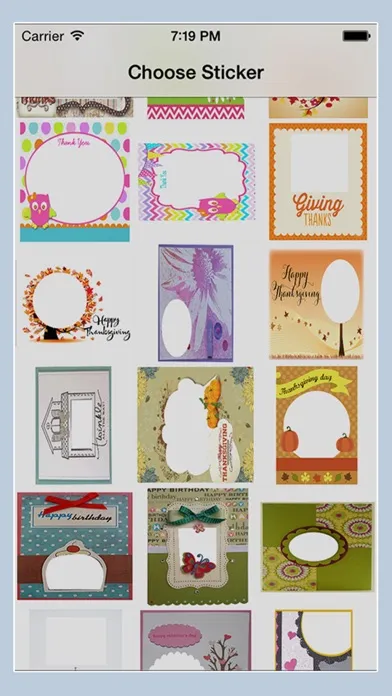 JusteCards- Photo Greeting Thanksgiving eCards to Wish FNF for Any Occasion Screenshots