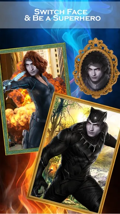 Create Yr Own Super.Hero - Funny Face Morph Effects & Facelift Photo Montage App स्क्रीनशॉट