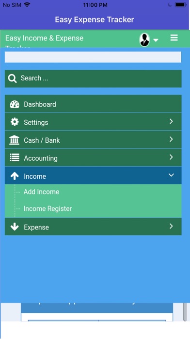 تصاویر Easy Expense Tracker Manager