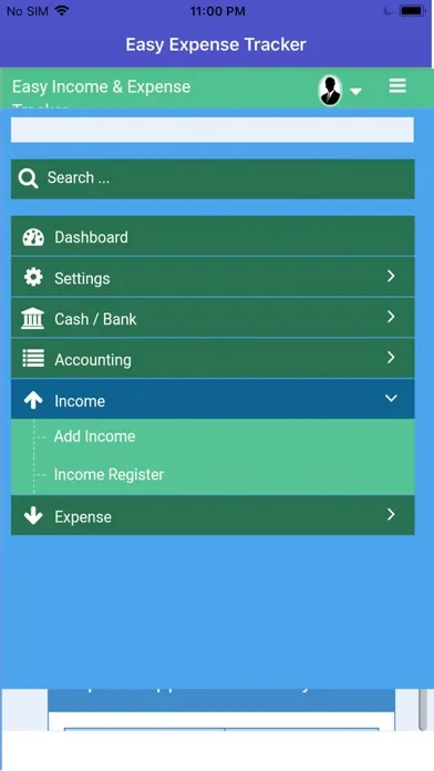 Easy Expense Tracker Manager 스크린샷