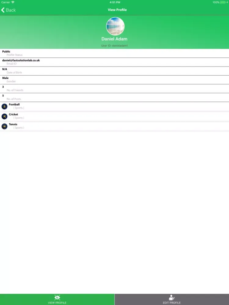 Admireit iPad 应用截图