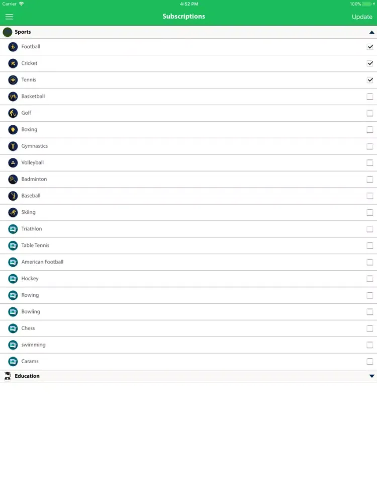 Admireit iPad 应用截图