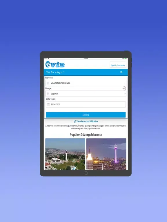 Скриншоты Sakarya Vib Turizm iPad 