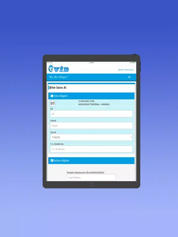 Скриншоты Sakarya Vib Turizm iPad 