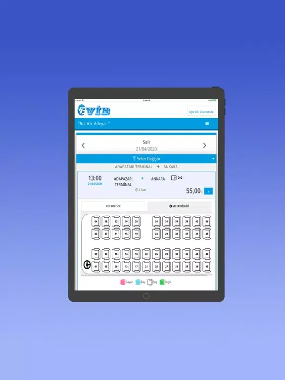 Скриншоты Sakarya Vib Turizm iPad 