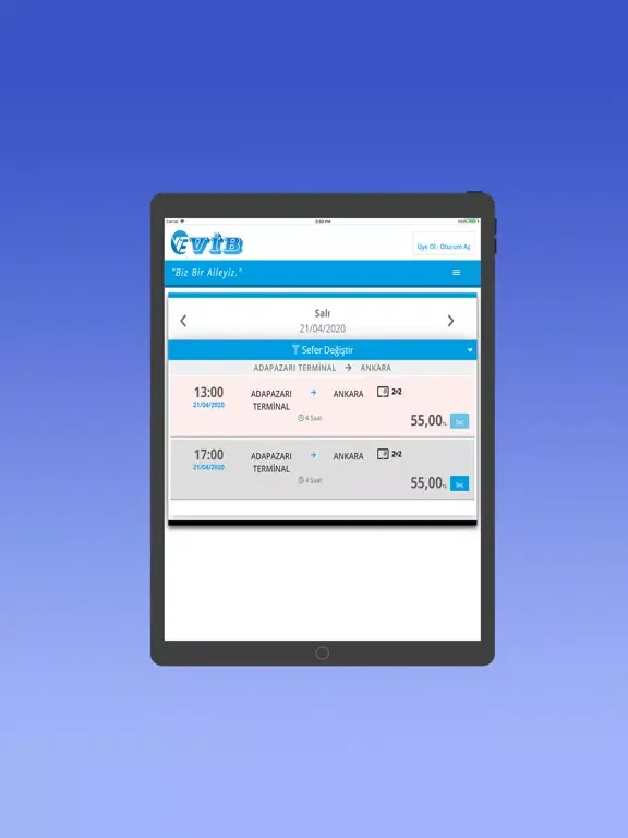 Скриншоты Sakarya Vib Turizm iPad 