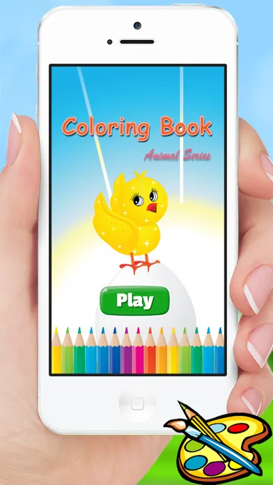 Capturas de tela do Animal Coloring Book - Drawing for kids and kindergarten
