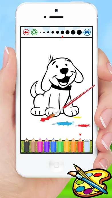 Capturas de tela do Animal Coloring Book - Drawing for kids and kindergarten