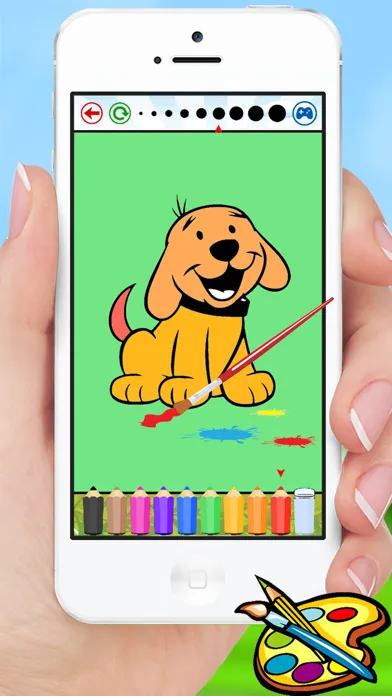 Capturas de tela do Animal Coloring Book - Drawing for kids and kindergarten