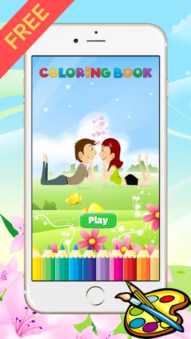 صور Valentine Day Coloring Book - All In 1 Drawing, Paint And Color Games HD For Good Kid