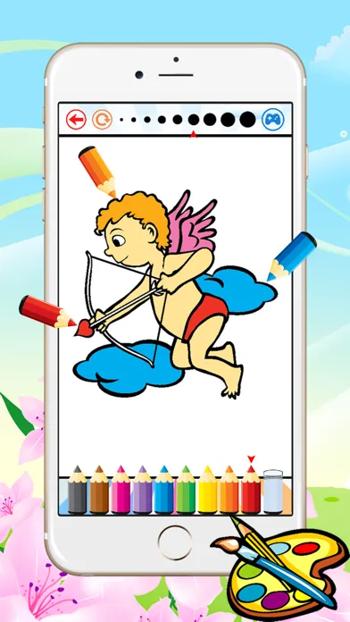 صور Valentine Day Coloring Book - All In 1 Drawing, Paint And Color Games HD For Good Kid