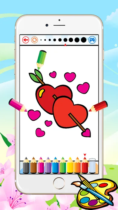 صور Valentine Day Coloring Book - All In 1 Drawing, Paint And Color Games HD For Good Kid