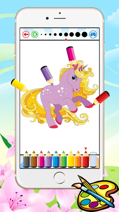 صور Pony Princess Coloring Book for Kids - Drawing free games