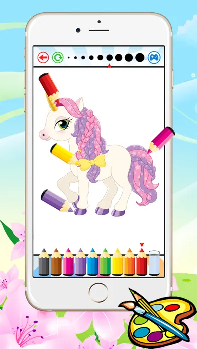 صور Pony Princess Coloring Book for Kids - Drawing free games