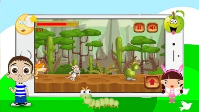 Tangkapan skrin Cheesy Run - rat adventure free games for kids